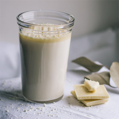 Witte Chocolademouse